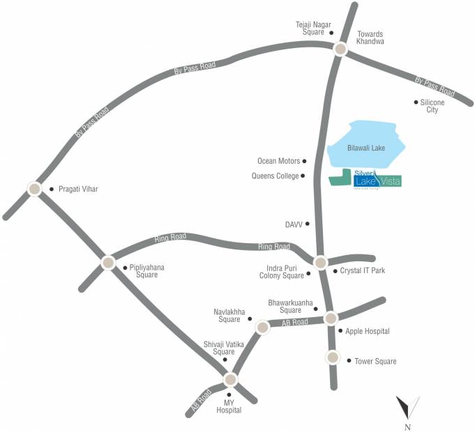 Images for Location Plan of Jhaveri Silver Lake Vista
