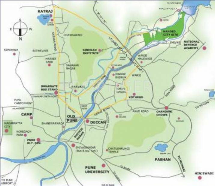  lalit Images for Location Plan of Nanded City Development And Construction Company Ltd Lalit