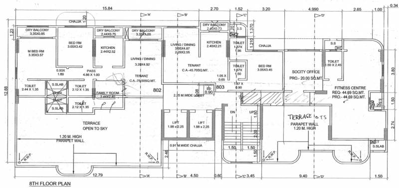  the-vrindavan-nagar-chs-ltd Images for Cluster Plan of Ami The Vrindavan Nagar Chs Ltd