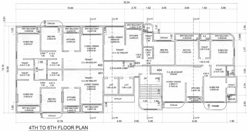  the-vrindavan-nagar-chs-ltd Images for Cluster Plan of Ami The Vrindavan Nagar Chs Ltd