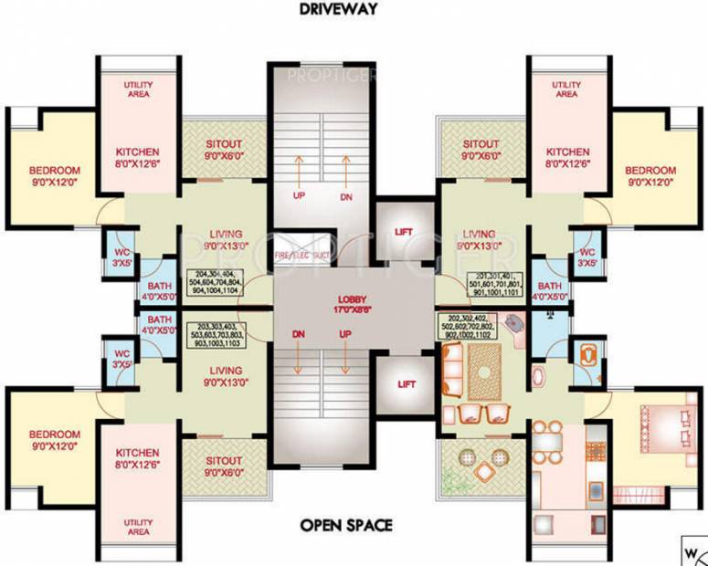 Images for Cluster Plan of Nanded City Development And Construction Company Ltd Mangal Bhairav