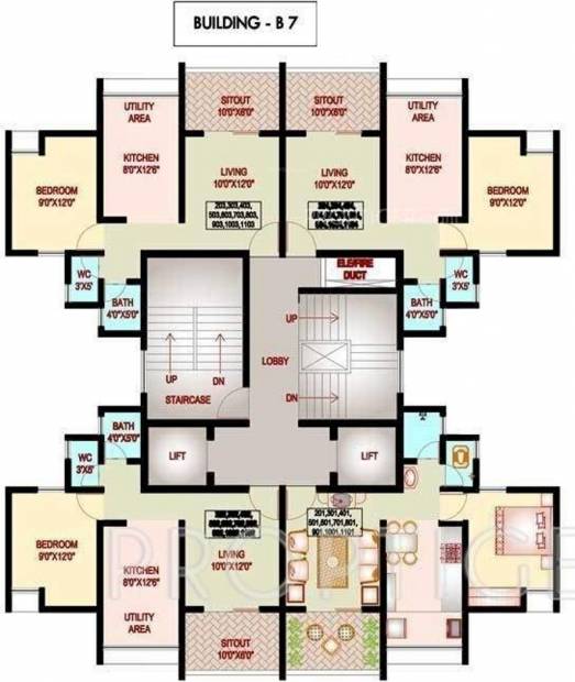 Images for Cluster Plan of Nanded City Development And Construction Company Ltd Mangal Bhairav