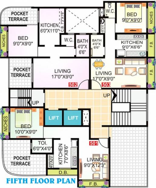 Images for Cluster Plan of Dharti Shree Krishna Complex