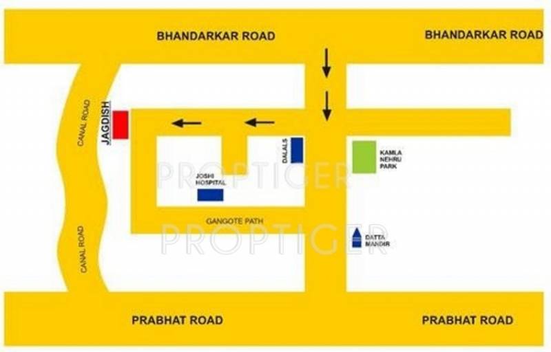 Images for Location Plan of Pandit Javdekar Constructions Jagdish