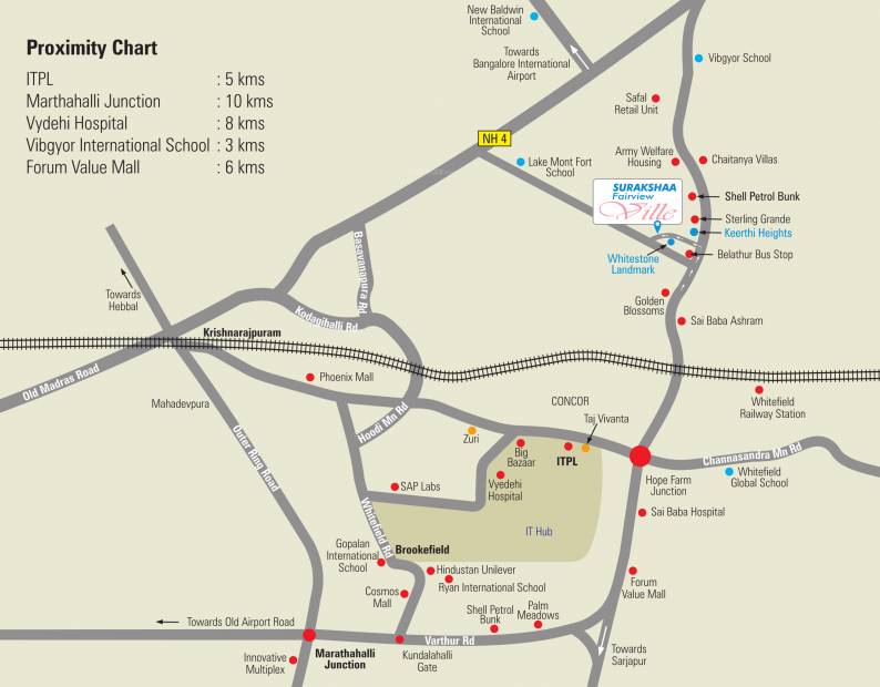  surakshaa-fairview-ville Images for Location Plan of Sannidhi Surakshaa Fairview Ville
