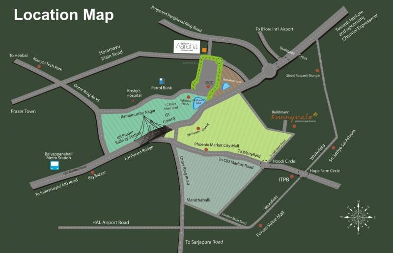  aaroha-condominiums Images for Location Plan of Sukritha Aaroha Condominiums