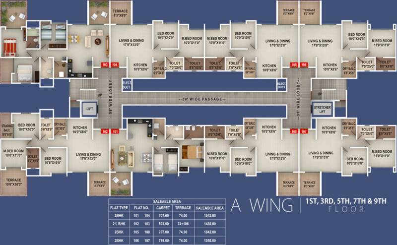  lawish Images for Cluster Plan of Gagan Lawish