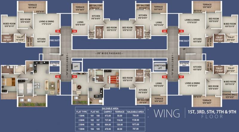  lawish Images for Cluster Plan of Gagan Lawish
