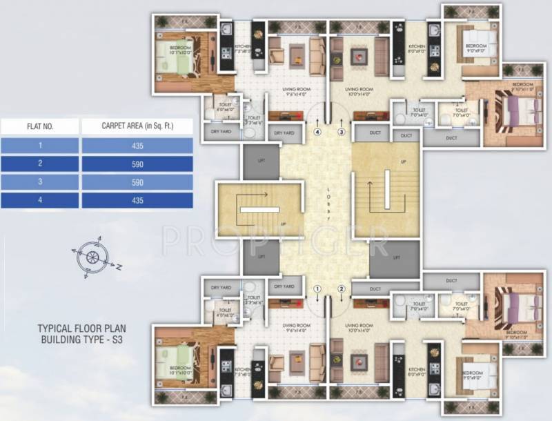 Images for Cluster Plan of Balaji Oasis