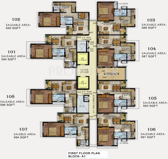 Images for Cluster Plan of Mahaveer Ranches