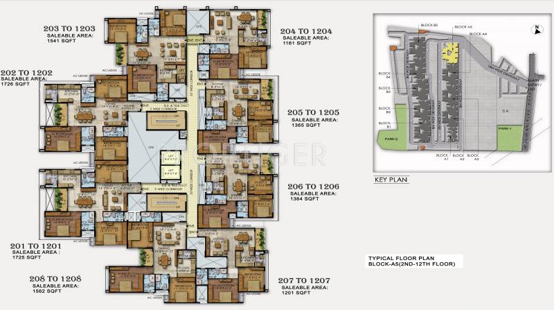 Images for Cluster Plan of Mahaveer Ranches