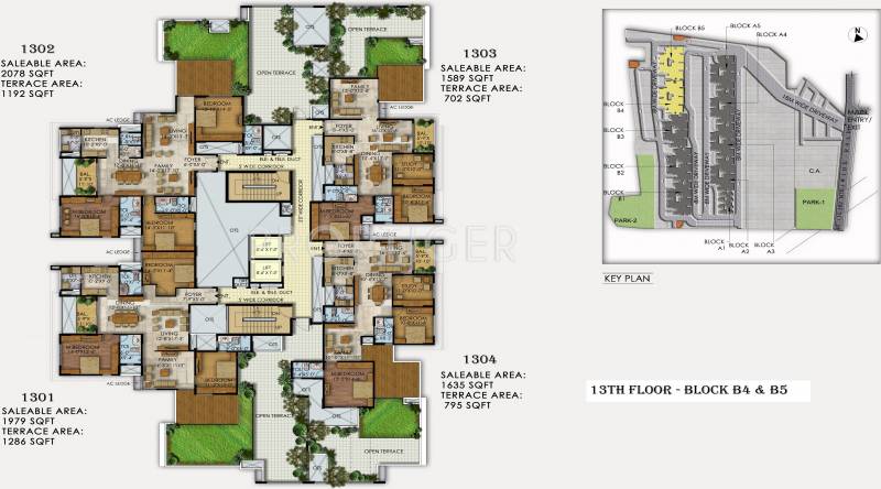 Images for Cluster Plan of Mahaveer Ranches