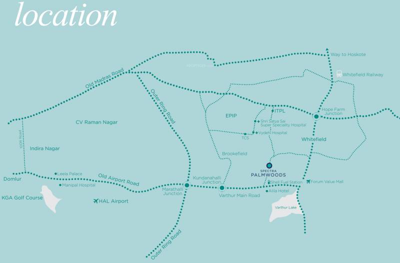  palm-woods Images for Location Plan of Spectra Palmwoods