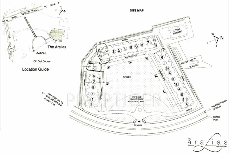 Images for Site Plan of DLF The Aralias