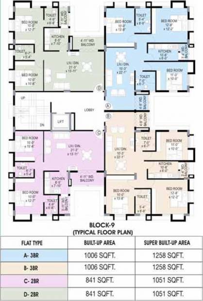  uttara Images for Cluster Plan of Merlin Uttara