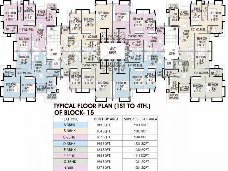  uttara Images for Cluster Plan of Merlin Uttara