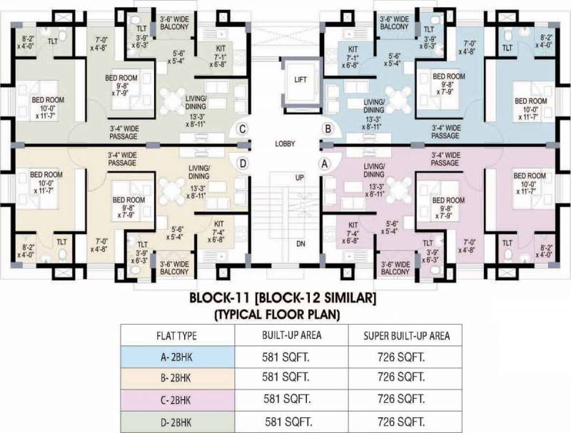  uttara Images for Cluster Plan of Merlin Uttara