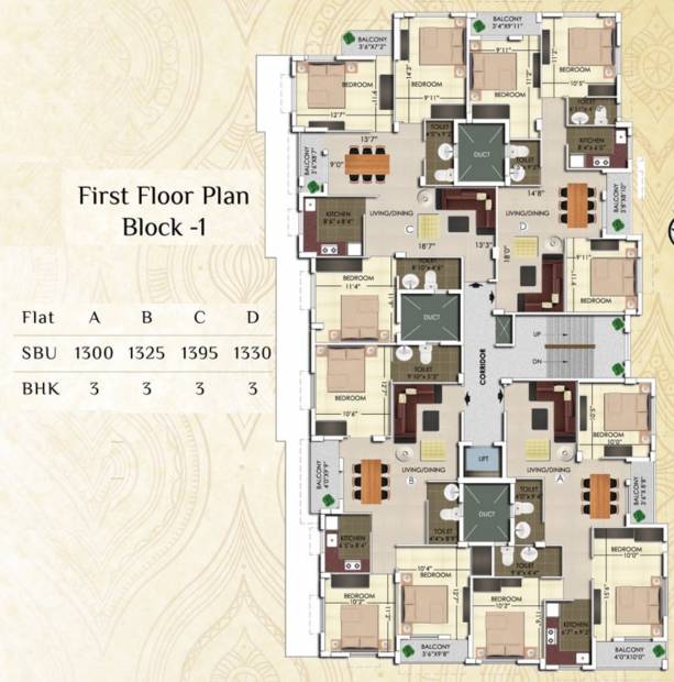Images for Cluster Plan of Rajwada Nirvana