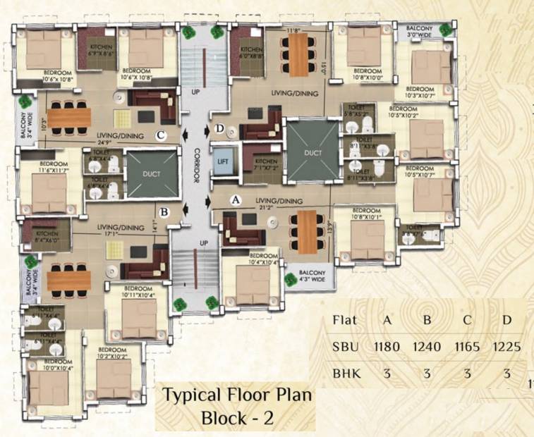 Images for Cluster Plan of Rajwada Nirvana