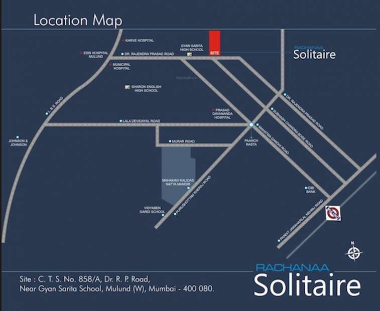 Images for Location Plan of Rachanaa Solitaire