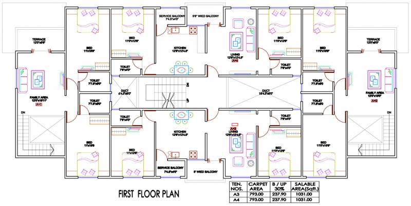  vijay-avenue Images for Cluster Plan of Jay Vijay Avenue