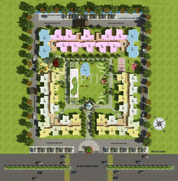  opulence-woods Images for Site Plan of Ganesh Opulence Woods