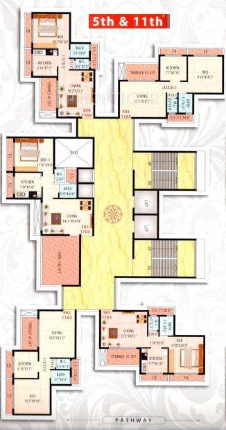  residency Images for Cluster Plan of Mahavir Residency