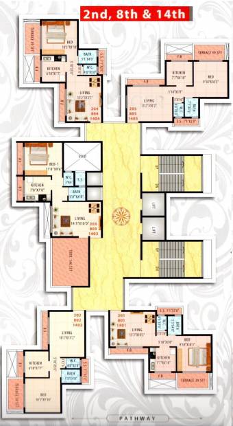  residency Images for Cluster Plan of Mahavir Residency