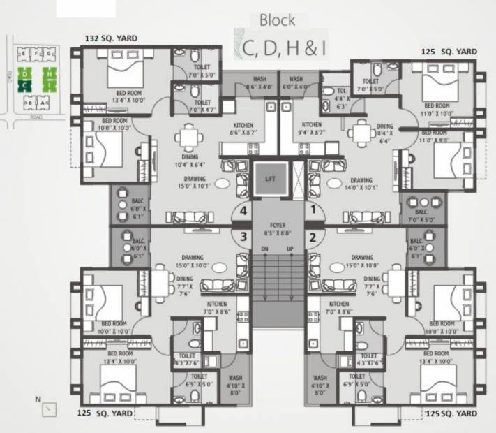 Images for Cluster Plan of Merlin Sparsh