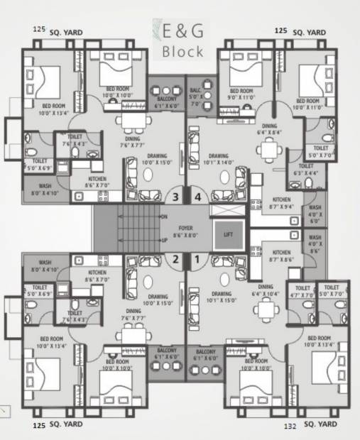 Images for Cluster Plan of Merlin Sparsh