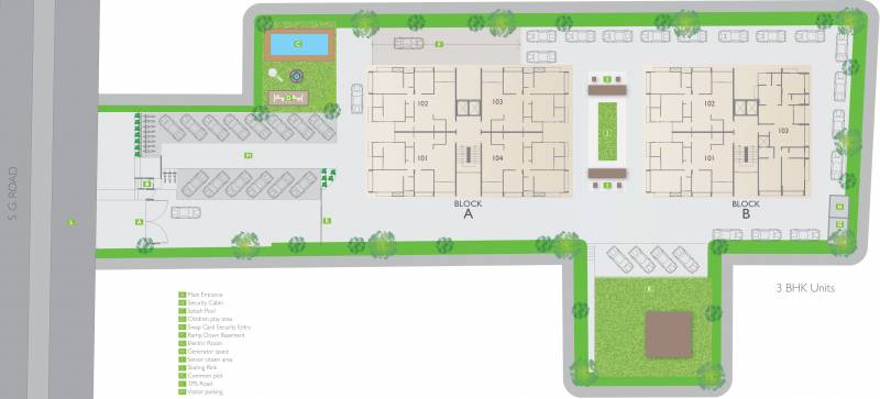  aarohi-agha Images for Site Plan of Siddhi Aarohi Agha