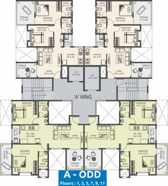 Images for Cluster Plan of Gokhale Briz