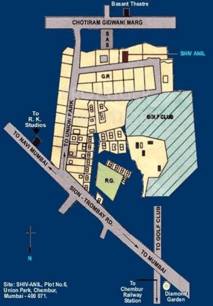 Images for Location Plan of Bholenath Developers Shiv Anil