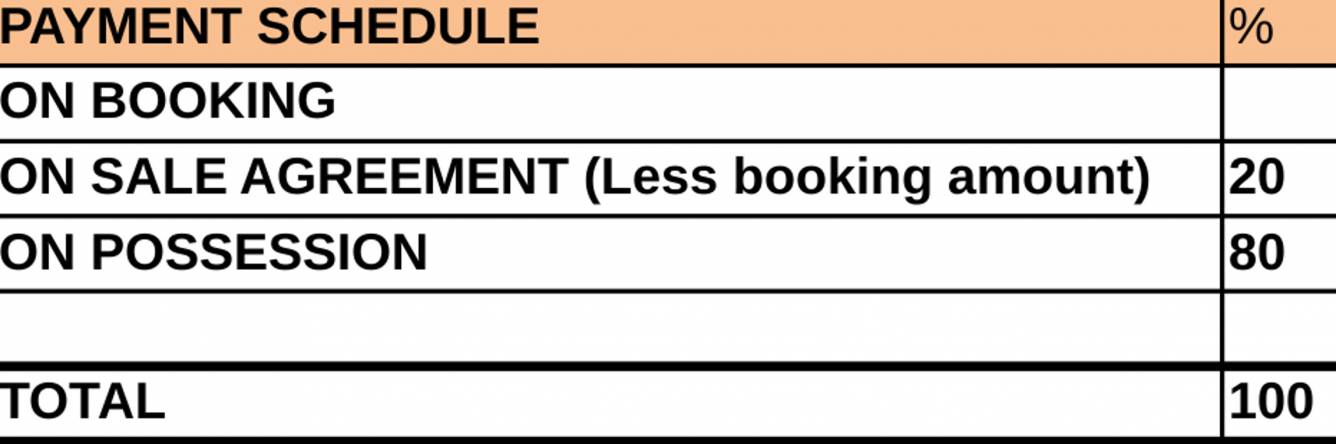 Images for Payment Plan of Aarna Blue Malibu Payment Plan