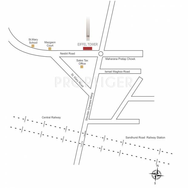 Images for Location Plan of Aaress Eiffel Tower