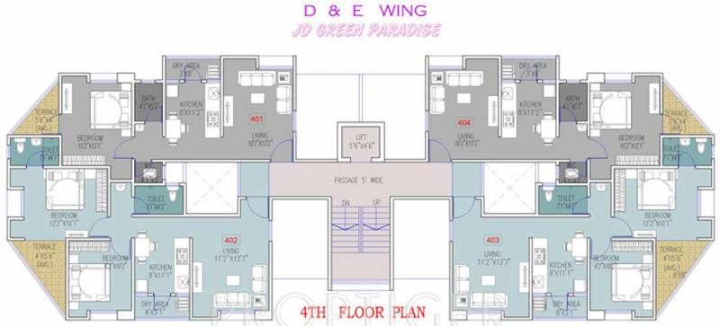 Images for Cluster Plan of JD Green Paradise