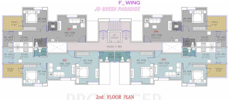 Images for Cluster Plan of JD Green Paradise