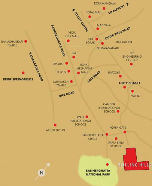 Images for Location Plan of Pride Rolling Hills