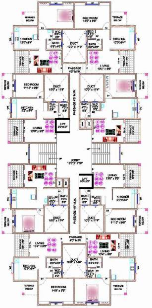 Images for Cluster Plan of Ranjeet Shree Siddhivinayak Platinum Park