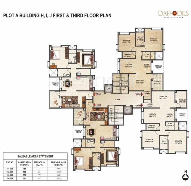 Images for Cluster Plan of Vishhram Daffodils