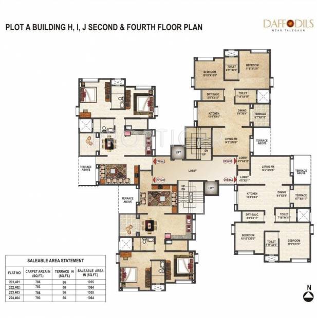 Images for Cluster Plan of Vishhram Daffodils