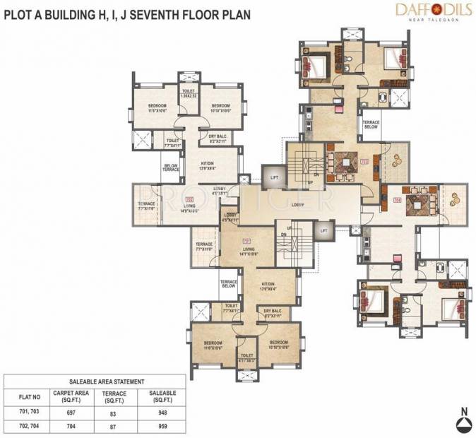 Images for Cluster Plan of Vishhram Daffodils