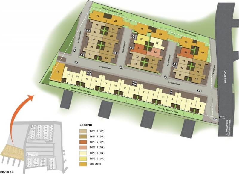  courtyard Images for Site Plan of Mantri Courtyard