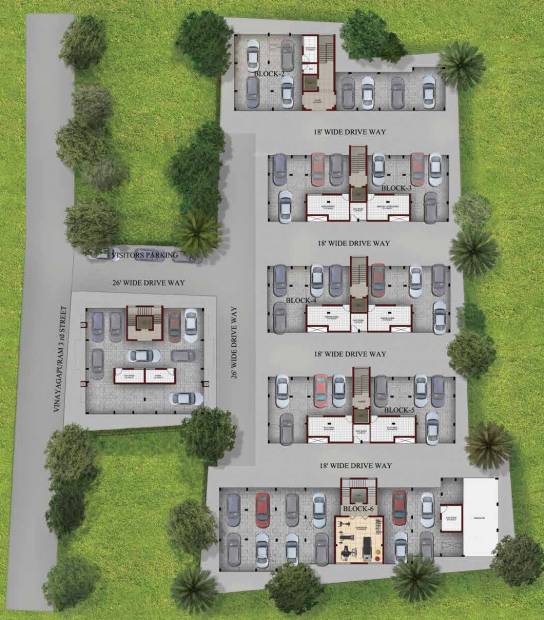 Images for Site Plan of Casagrand Platina