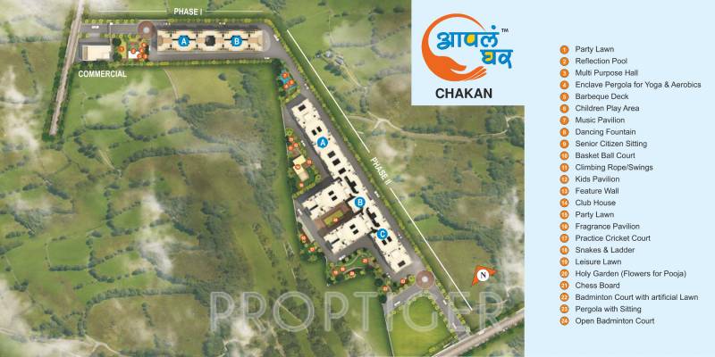 Images for Layout Plan of Maple Aapla Ghar Chakan