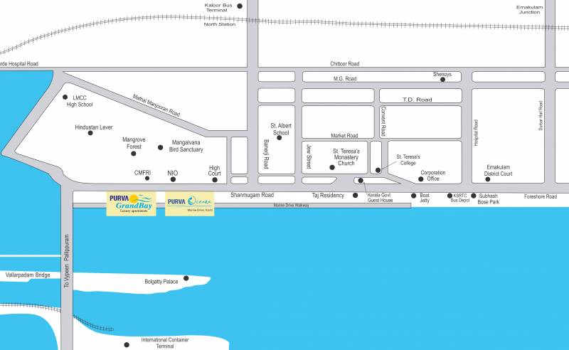 Images for Location Plan of Purva Oceana