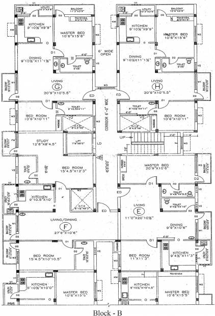 Images for Cluster Plan of Abinaya Matrix