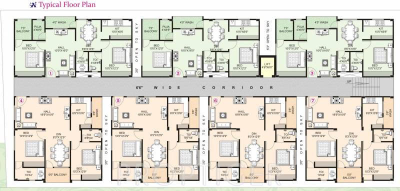 Images for Cluster Plan of Umas Aadya Mansion