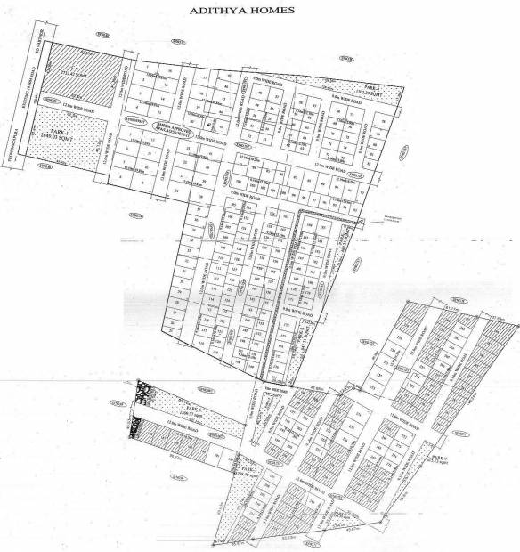  adithya-homes Images for Layout Plan of ESCON Adithya Homes