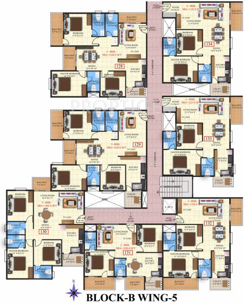 brindavanam Images for Cluster Plan of SV Brindavanam